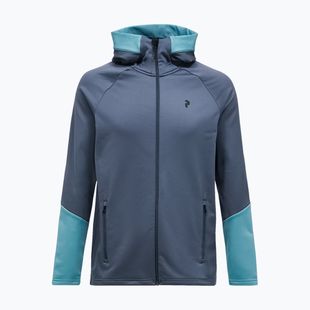 Pánska mikina Peak Performance Rider Essentials Zip Hood Mountain Mist/Deluded Vision
