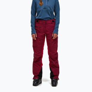 Dámske lyžiarske nohavice Peak Performance Vislight GTX C-Knit 3L vertical zenith/tech burgundy