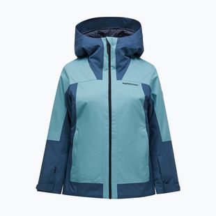 Dámska lyžiarska bunda Peak Performance Rider Tech Insulated Jacket mountain lake/deluded vision