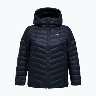 Dámska páperová bunda Peak Performance Frost Down Hood Jacket Black