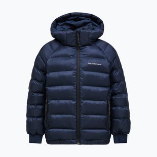 Pánska páperová bunda Peak Performance Tomic Insulated Hood Jacket blue shadow