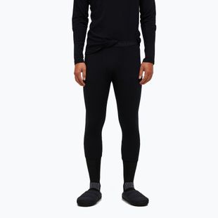 Pánske termo nohavice Peak Performance Magic 3/4 Johns Long Wool-Blend Baselayer black/black