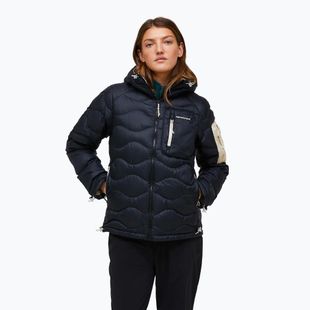 Dámska páperová bunda Peak Performance Helium Utility Down black/sand fog