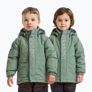 Detská bunda Didriksons Talvi 2 dark moss