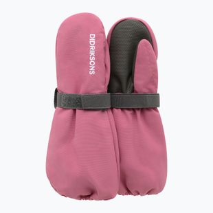 Detské lyžiarske rukavice Didriksons Biggles Mitten 8 heather pink