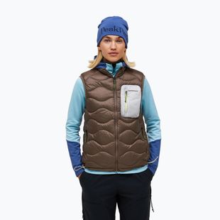 Dámska vesta Peak Performance Helium Utility Down terrain tan/antarctica