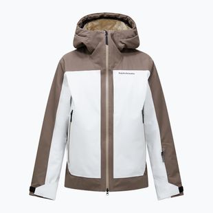 Pánska lyžiarska bunda Peak Performance Whitelight Hipe 2L Insulated Shell terrain tan/antarctica