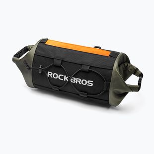 Taška na riadidlá na bicykel Rockbros 30110045001 Bike Front Bag black/green/orange