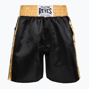 Pánske boxerkové šortky Cleto Reyes Satin Boxing black/gold