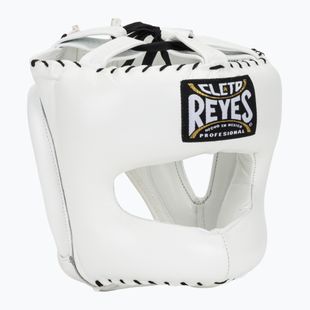 Boxerská prilba Cleto Reyes With Pointed Face Nylon Bar white