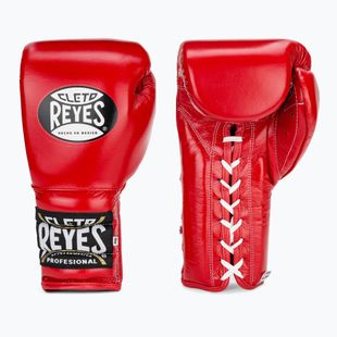 Boxerské rukavice Cleto Reyes Lace Up Sparring red