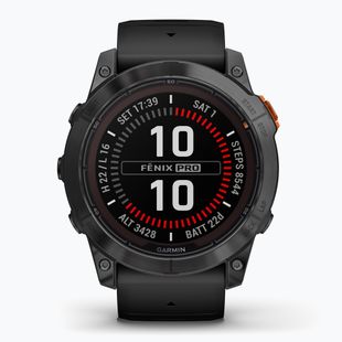 Hodinky Garmin Fenix 7X Pro Solar slate gray/black