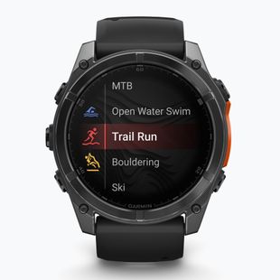 Hodinky Garmin Fenix 8 51 mm Amoled slate gray/black