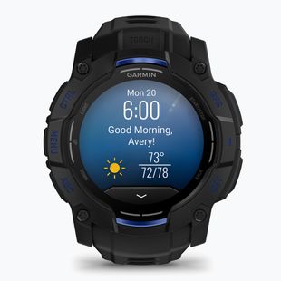 Smart hodinky Garmin Instinct 3 50 mm AMOLED Tactical black/black