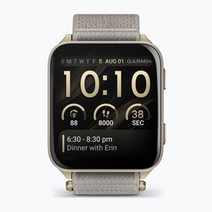 Hodinky Garmin Venu X1 soft gold/french gray