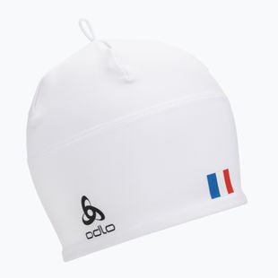 Zimná čiapka Odlo Polyknit Fan Warm Hat white