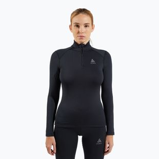 Dámska termoaktívna mikina ODLO Fundamentals Active Warm Bl Top Turtle Neck black