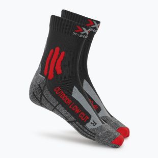Pánske ponožky X-Socks Trek Outdoor Low Cut anthracite/red