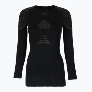 Dámska termoakčná mikina X-Bionic Invent 4.0 LS black/charcoal