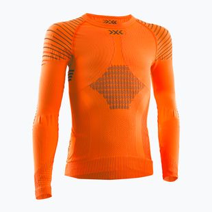 Detská termoakčná mikina X-Bionic Invent 4.0 sunset orange/anthracite