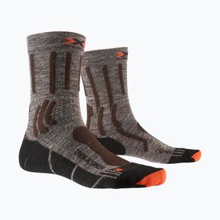 Ponožky X-Socks Trek X Linen melange/orange/black