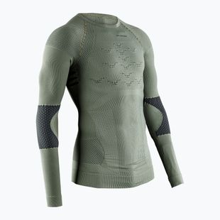 Pánska termoakčná mikina X-Bionic X-Plorer Energizer 4.0 Shirt Lg Sl olive green/anthracite