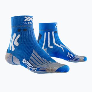 Pánske ponožky X-Socks Run Speed ​​Two 4.0 twyce blue/arctic white