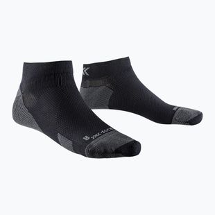Pánske bežecké ponožky X-Socks Run Discover Low Cut black/charcoal