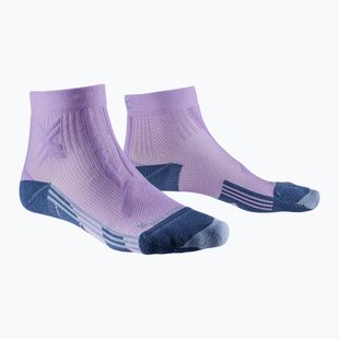Dámske ponožky X-Socks Trailrun Discover Ankle orchid/sunset blue