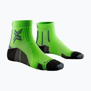 Pánske ponožky X-Socks Run Perform Ankle fluo/green