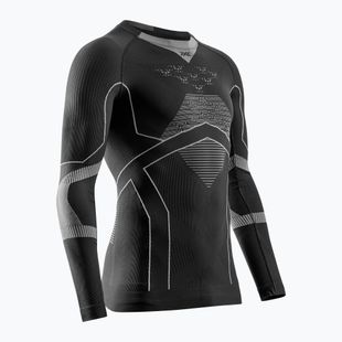 Pánska termoakčná mikina X-Bionic Energy Accumulator Light Shirt black/light grey