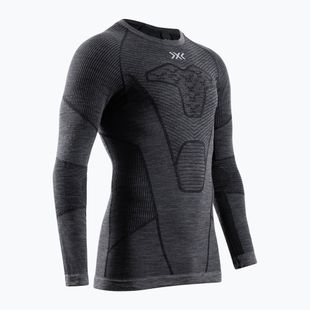 Pánska termoakčná mikina X-Bionic Symbio Merino Shirt rhino grey