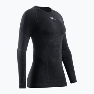Dámska termoaktívna mikina X-Bionic Symbio Merino Shirt opal black