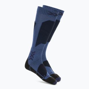 Lyžiarske ponožky X-Socks Ski Discover Otc blue blossom/marine