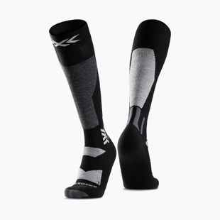 Lyžiarske ponožky X-Socks Ski Perform Merino Otc seal grey/light sand