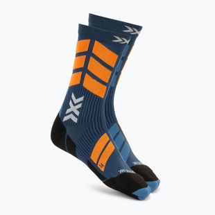 Lyžiarske ponožky X-Socks X-Country Perform Crew marine/orange