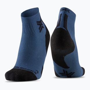 Pánske ponožky X-Sock Run Discover Ankle marine/x black
