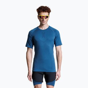 Pánska bežecká tričko X-Bionic Xceed Run slate blue/marine