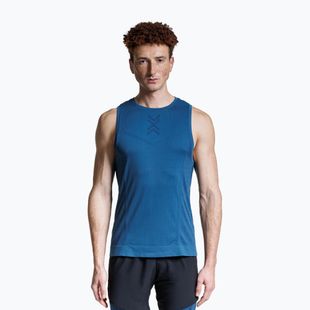 Pánska bežecká tričko X-Bionic Xceed Run slate blue/marine