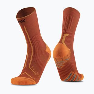 Ponožky X-Socks Trailrun Terraskin Expert Crew burnt red/orange