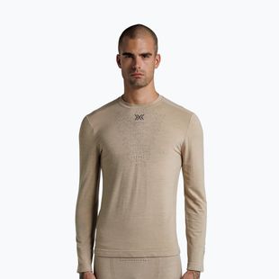 Pánske termo tričko longsleeve  X-Bionic Mightywool sand