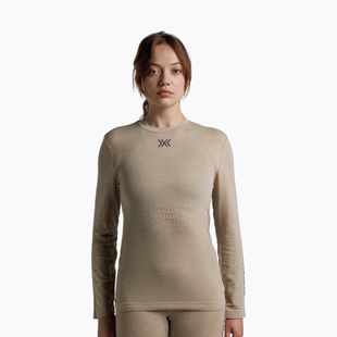 Dámske termo tričko longsleeve  X-Bionic Mightywool sand