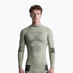 Pánska termo mikina X-Bionic Accumulator 4.0  tea grey/black