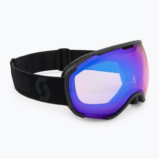 Lyžiarske okuliare SCOTT Faze II mineral black/amp illuminator blue chrome