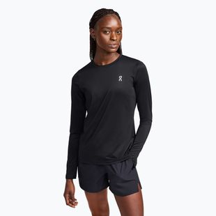 Dámske bežecké tričko s dlhým rukávom On Core Long-T black