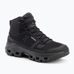 Pánske topánky On Cloudrock Mid Waterproof black/black