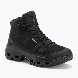 Dámske topánky On Cloudrock Mid Waterproof black/black