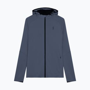 Dámska bežecká mikina On Climate Zip Hoodie navy