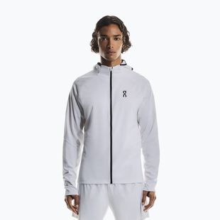 Pánska bežecká mikina On Climate Zip Hoodie white