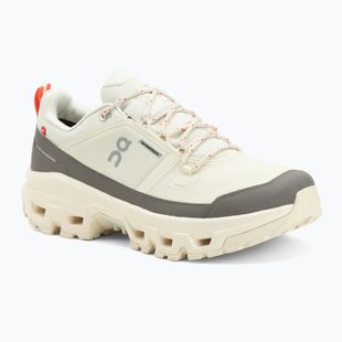 Pánske turistické topánky On Cloudrock Low Waterproof ivory/ivory